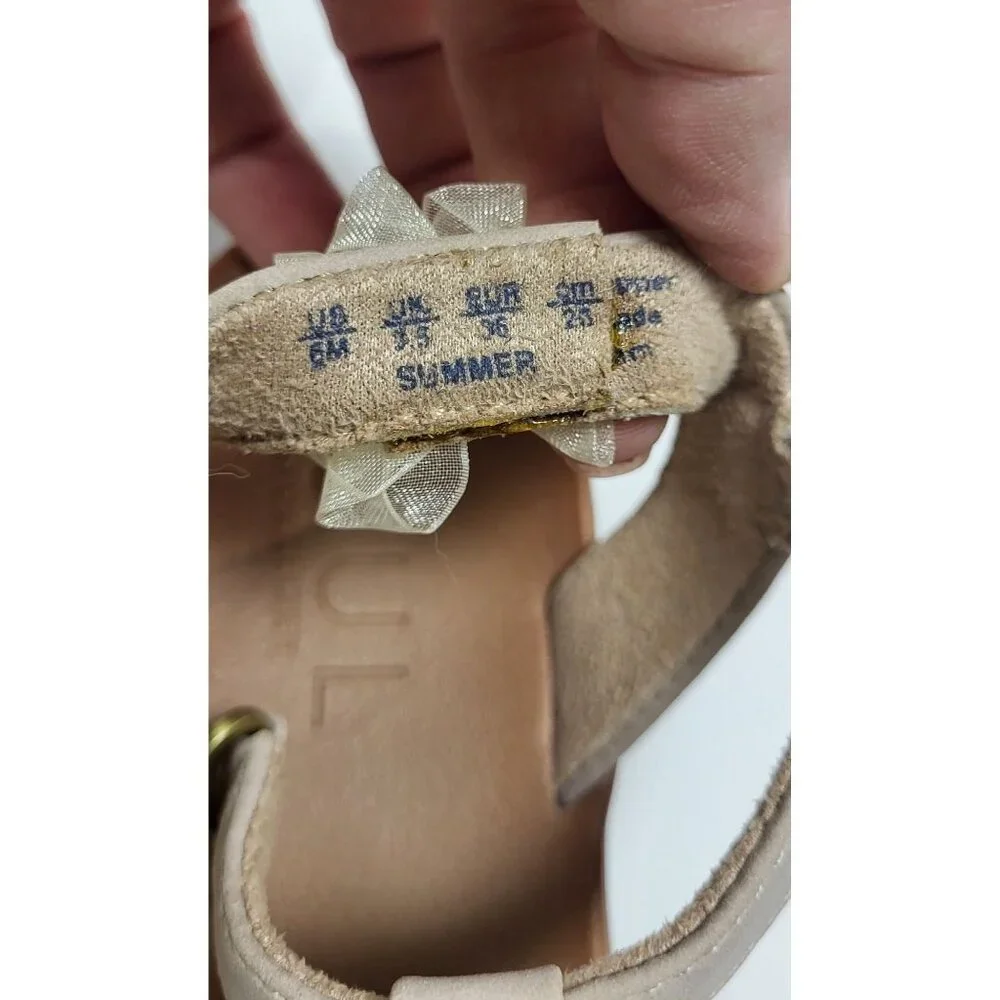 Soul Naturalizer Womens Tan Strappy Sandals Shoes Size 6